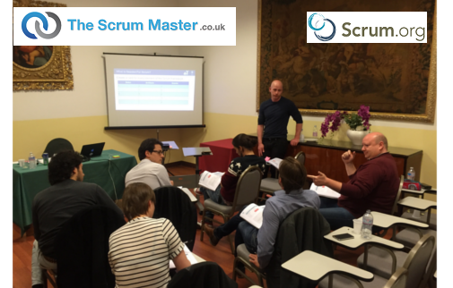 Scrum.org Professional Scrum Master Course - Rome - Simon Kneafsey