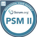 PSM II Certification badge