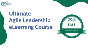 Ultimate Agile Leadership eLearning Course