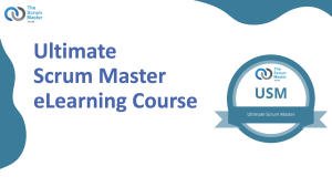 Ultimate Scrum Master eLearning Course