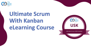 Ultimate Scrum With Kanban eLearning Course