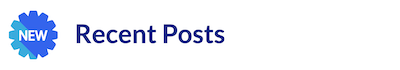 Recent Blog Posts