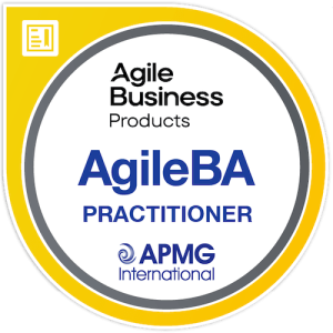 Agile Business Analysis (AgileBA) Practitioner & Foundation (APMG)