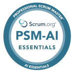 Professional Scrum Master - AI Essentials (Scrum.org)