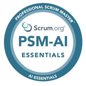 Professional Scrum Master - AI Essentials (Scrum.org)