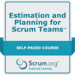 Estimation and Planning for Scrum Teams Self-Paced Course