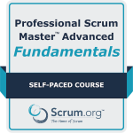 Professional Scrum Master Advanced Fundamentals Self-Paced Course