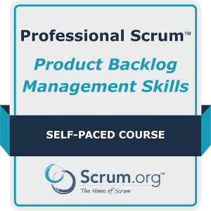 Professional Scrum Product Backlog Management Skills Self-Paced Course