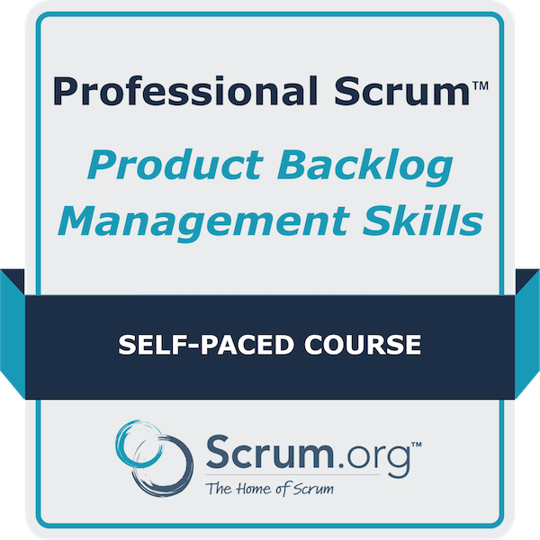 Professional Scrum Product Backlog Management Skills Self-Paced Course