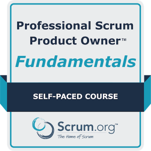 Professional Scrum Product Owner Fundamentals Self-Paced Course