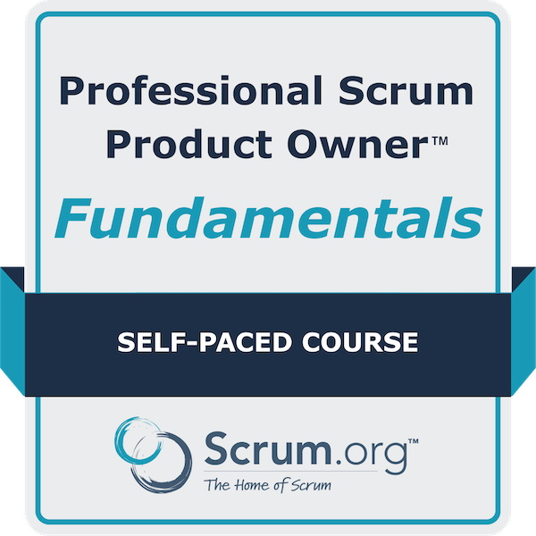 Professional Scrum Product Owner Fundamentals Self-Paced Course
