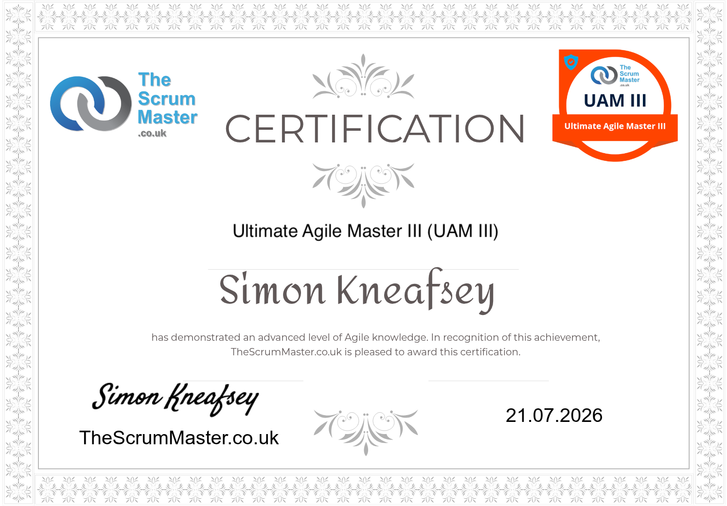 How To Pass UAM III From TheScrumMaster.co.uk